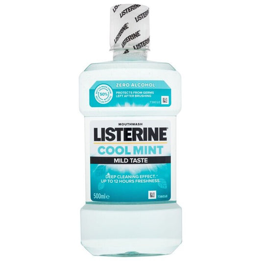 Listerine Cool Mint Mild Taste Mouthwash 500ml