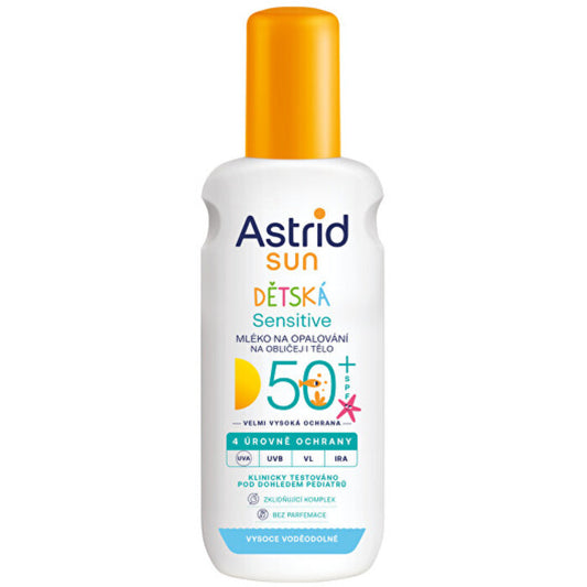 Astrid Kids Sensitive Sun Spray SPF 50+ 150ml