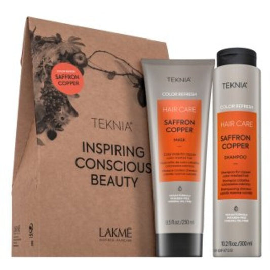 „Lakmé Teknia Color Refresh“ šafrano ir vario spalvos paketas