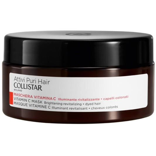 Collistar C Brightening Revitalizing Mask - Brightening mask for colored hair with vitamin 200ml