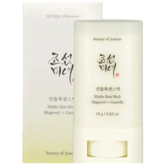 Beauty of Joseon Mugwort + Camilia Matte Sun Stick SPF 50