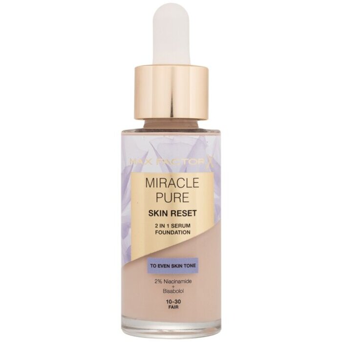 Max Factor Miracle Pure Skin Reset 2in1 Serum Foundation 30 ml 100-110 Very Deep