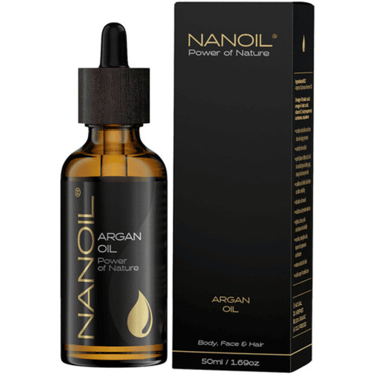 Nanoil Argan Oil – Aliejus visų tipų plaukams