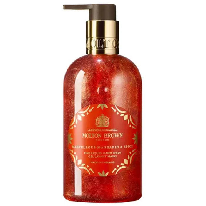 „Molton Brown Marvelous“ skystas rankų muilas su mirarinų ir prieskonių ekstraktu