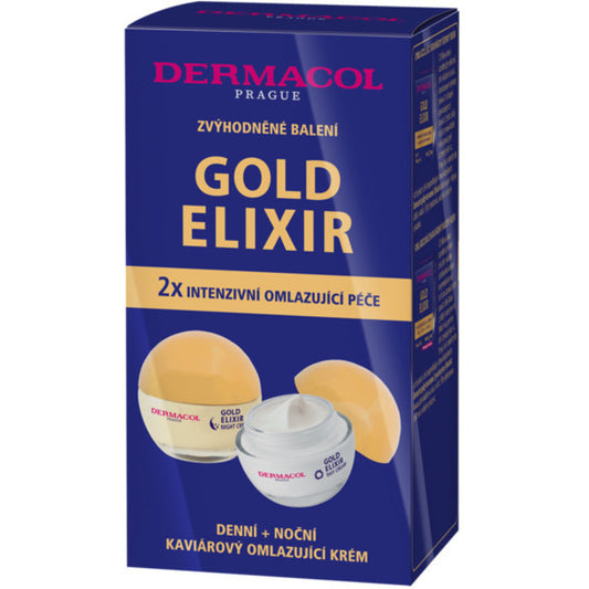 Dermacol Gold Elixir set skin care gift set