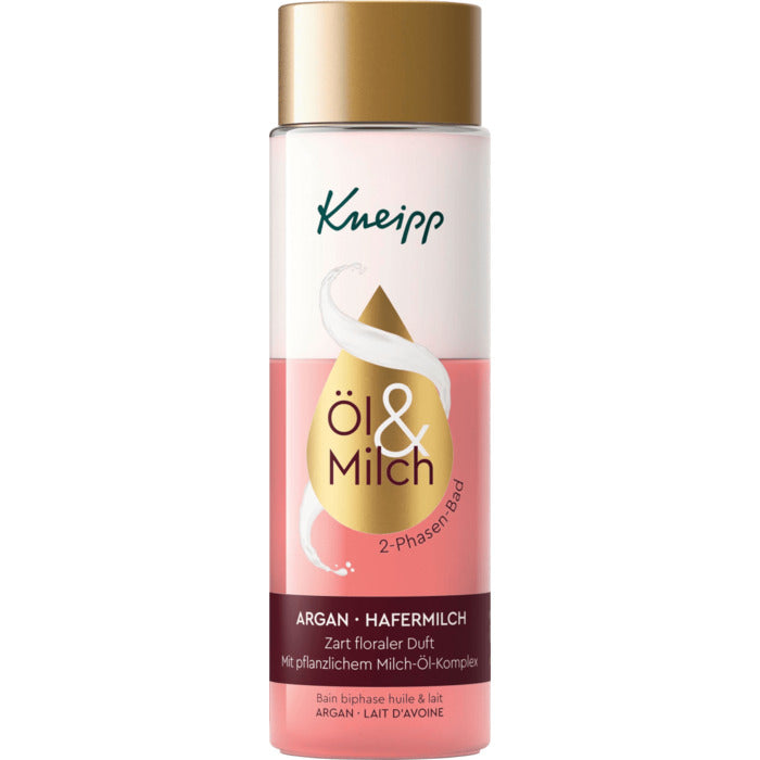 Kneipp Oil & Milk 2-Phase Bath Argan & Oat Milk 250ml