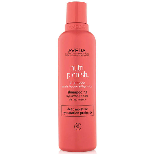 Aveda „Nutriplenish™ Deep Moisture“ šampūnas – intensyviai maitinantis šampūnas sausiems plaukams.