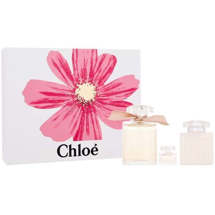  Chloé Chloe Gift Set EDP 100 ml, body lotion 100 ml and miniature EDP 5 ml 