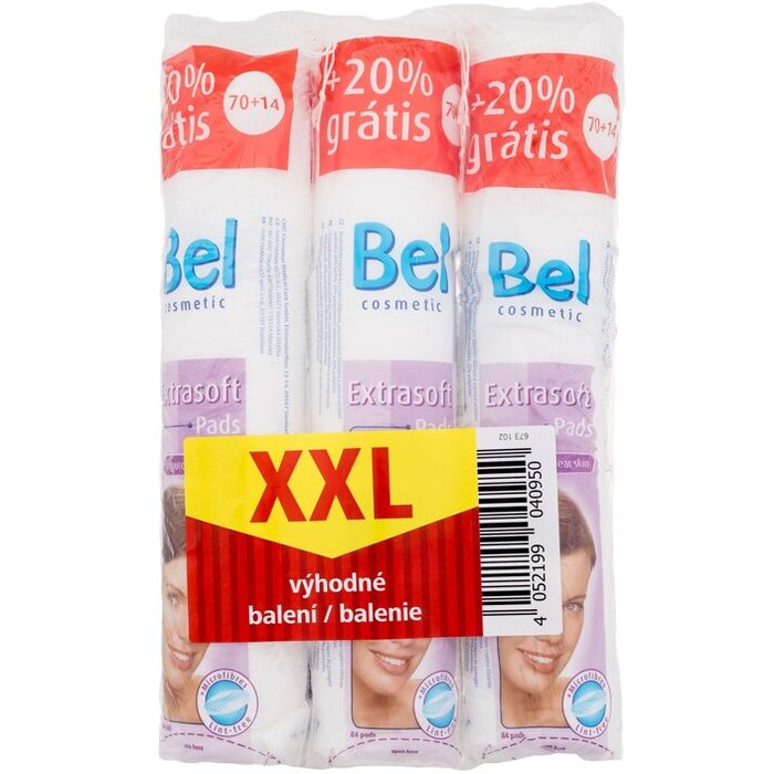 Bel Extrasoft Pads (3 pcs) - Makeup remover pads