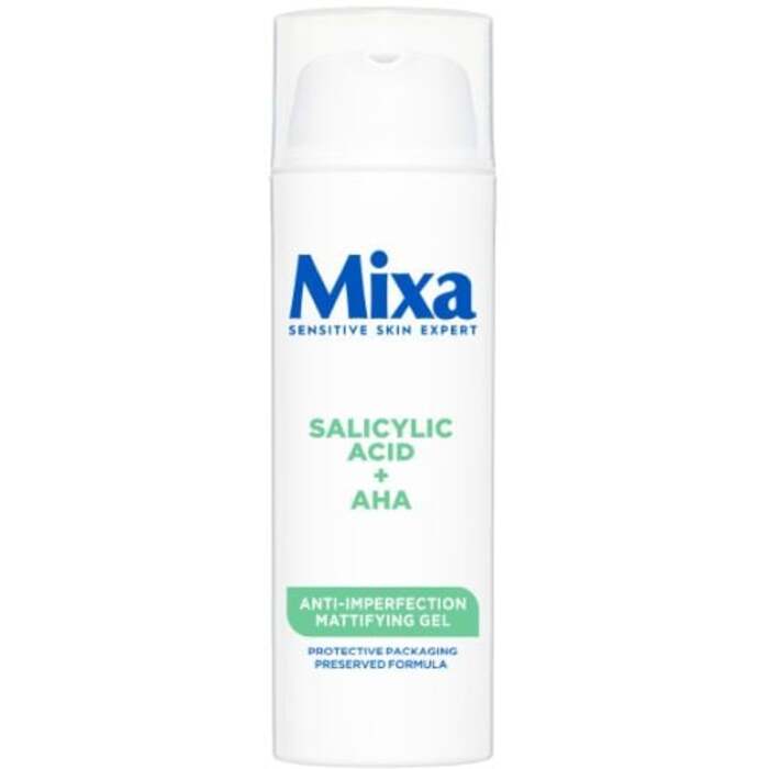 Mixa Salicylic Acid + AHA Anti-Imperfection Mattifying Gel 50ml