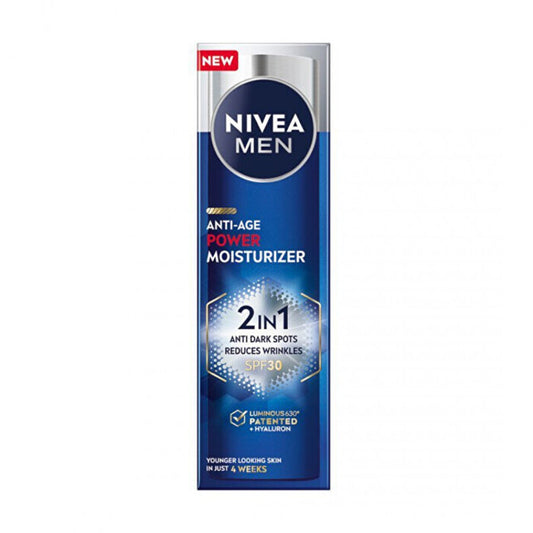 Nivea Men Anti-Age Power Moisturizer SPF 30 - Strengthening cream for men 50ml