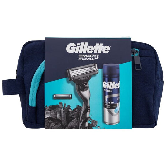 Gillette Mach3 Charcoal Set 1.0pcs
