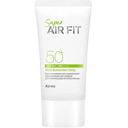 A'pieu Super Air Fit Mild Sunscreen Daily Ex SPF 50+ – Apsauga nuo saulės