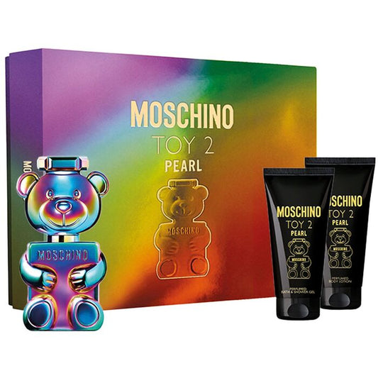 Moschino Žaislas 2 Pearl dovanų rinkinys EDP 50 ml, kūno losjonas 50 ml ir dušo gelis 50 ml