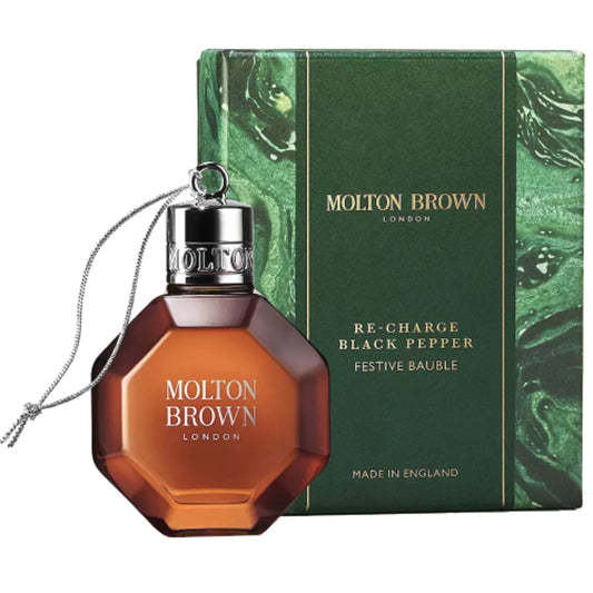 „Molton Brown Recharge Black Pepper Festive Bauble“ vonios ir dušo želė – vonios ir dušo želė