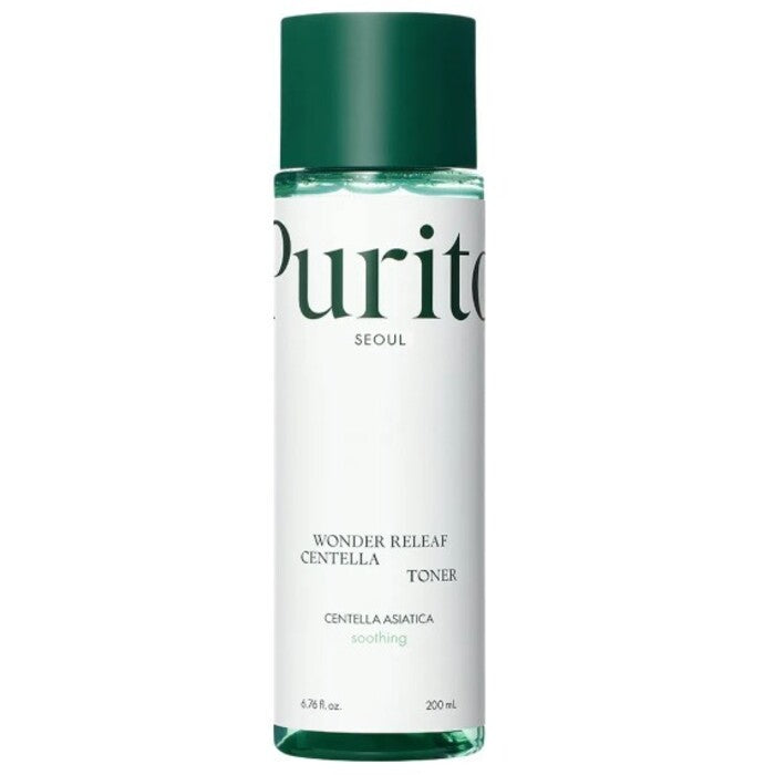 „Purito Wonder Releaf Centella Toner“ – raminamasis tonikas su azijietišku bambos ekstraktu.