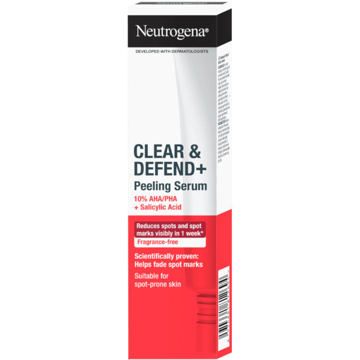 Neutrogena Clear & Defend+ Peeling Serum - Serum for problematic skin 30ml