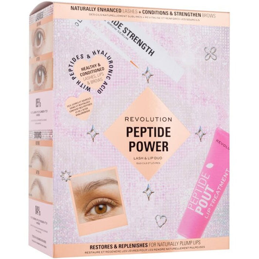 Makeup Revolution Peptide Power Lash & Lip Duo - Gift Set 3ml
