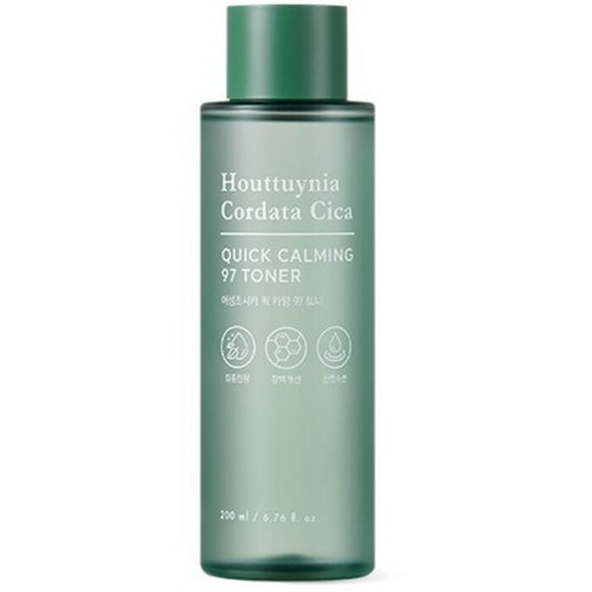 Tony Moly Houttuynia Cordata Cica Quick Calming 97 Toner - raminamasis odos tonikas