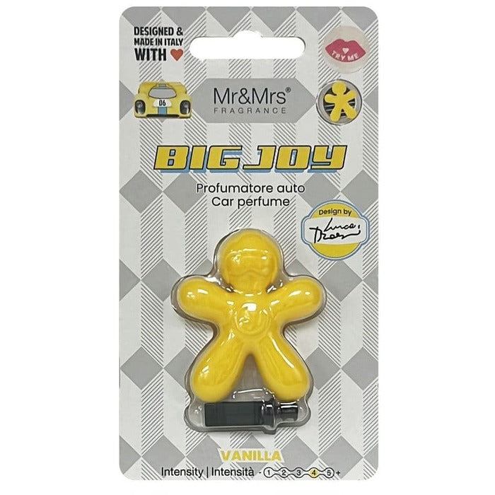 Mr & Mrs Fragrance „Big Joy Vanilla“ automobilio kvapas - automobilio kvapas