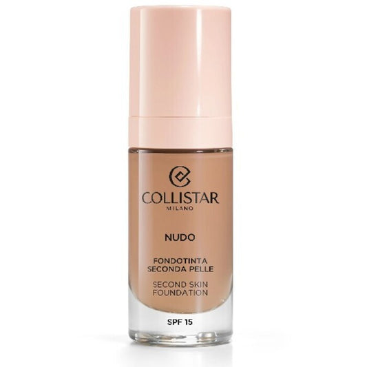 Collistar Second Skin Foundation SPF 15 - Brightening moisturizing makeup 30 ml 1N Ivory