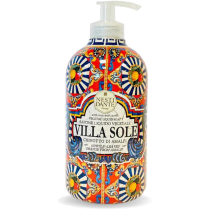 Nesti Dante Villa Sole Vegetal skystas muilas Chinotto di Amalfi – skystas muilas