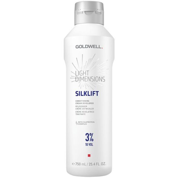 Goldwell Light Dimensions Silklift Conditioning Cream Developer 3% 10 Vol. - Developing emulsion for all hair types 750ml