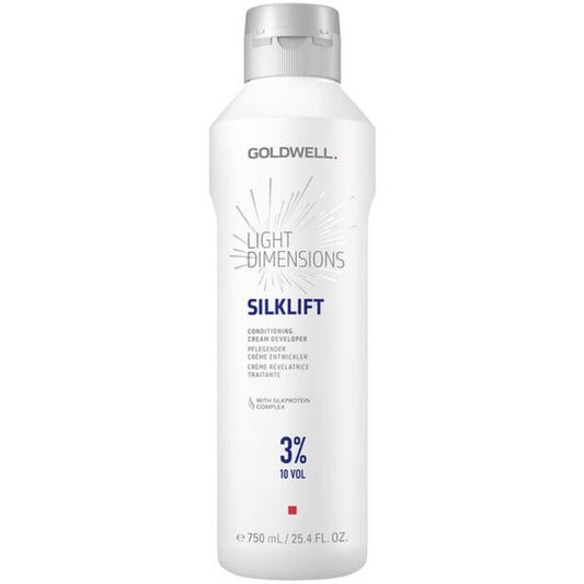 Goldwell Light Dimensions Silklift Conditioning Cream Developer 3% 10 Vol. - Developing emulsion for all hair types 750ml