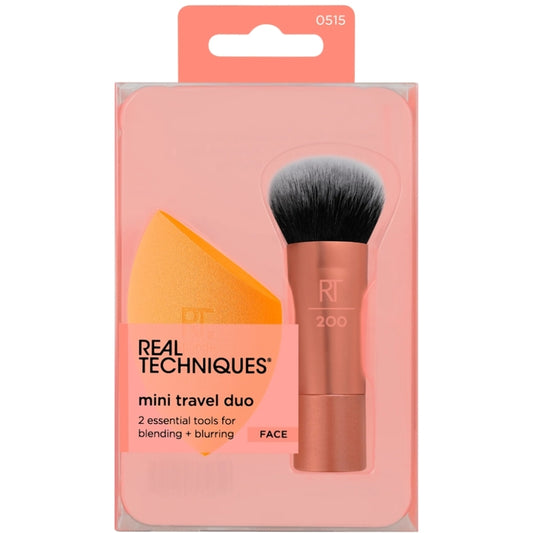 Real Techniques Mini Travel Duo - Mini brush and sponge set