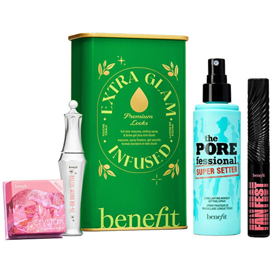 Benefit Extra Glam Infused Gift Set - Gift set of decorative cosmetics
