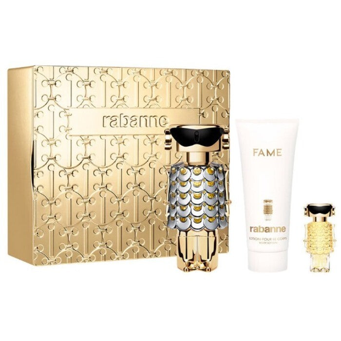  Paco Rabanne Fame Gift Set EDP 80 ml, body lotion 100 ml and EDP 4 ml 