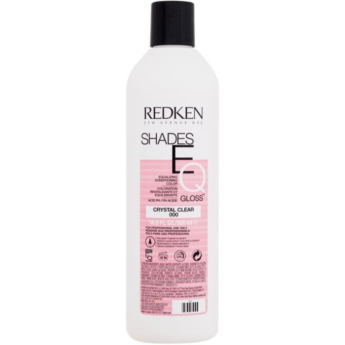 Redken Shades EQ Gloss Equalizing Conditioning Color - Transparent demi-permanent hair color for increased shine 500 ml 000 Crystal Clear