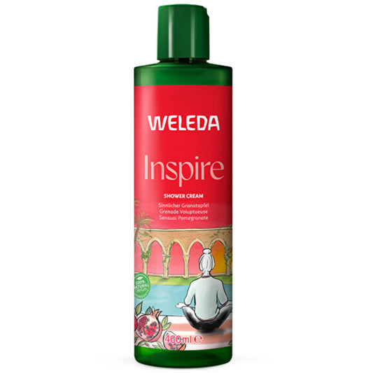 Weleda Inspire Shower Cream - Pomegranate Shower Cream 400ml