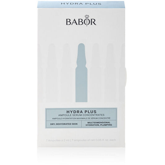 Babor Hydratin Hydra Plus ampulių koncentratai (7 x 2 ml) – drėkinamosios veido ampulės