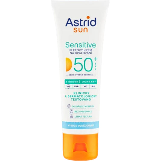 Astrid Sensitive Face Cream SPF 50+ - Sunscreen 50ml