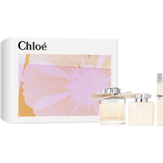 Chloé dovanų rinkinys EDP 100 ml, kūno losjonas 100 ml ir mini EDP 10 ml