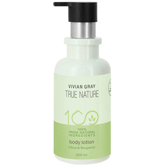 Vivian Gray „True Nature“ citrusinių vaisių ir bergamočių kūno losjonas