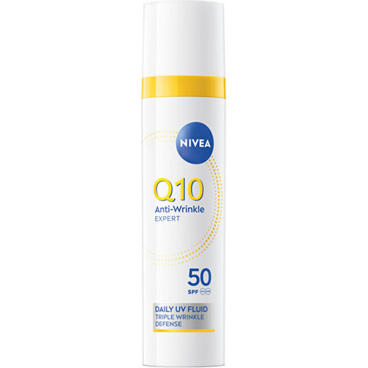 Nivea Q10 Anti-Wrinkle Expert Daily UV Fluid SPF 50 - Daily facial fluid 40ml