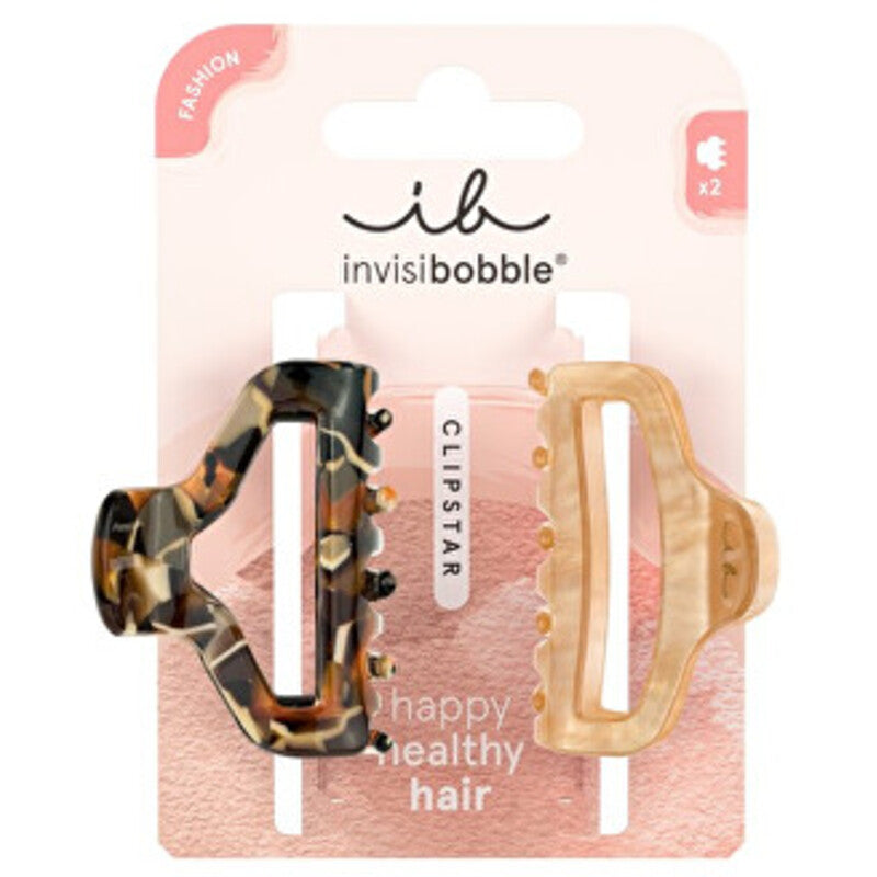 Invisibobble Clipstar M Golden Roar – plaukų segtukas (2 vnt.)