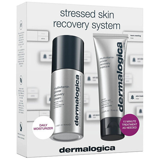 „Dermalogica Stressed Skin Recovery System Set“ – odos priežiūros dovanų rinkinys