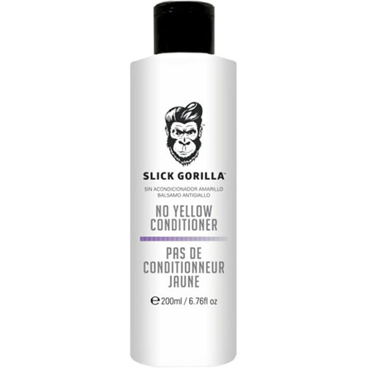 „Slick Gorilla No Yellow“ kondicionierius – neutralizuojantis kondicionierius šviesiems plaukams.