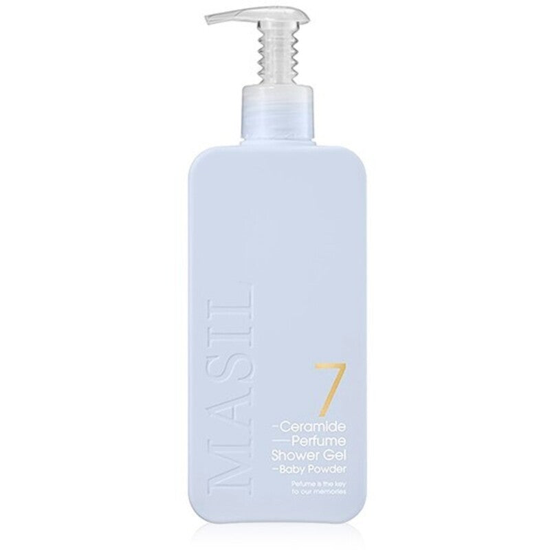 Masil Baby Powder 7 Ceramide Perfume dušo gelis – parfumuota dušo želė