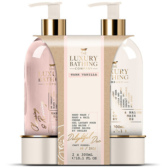 Grace Cole Warm Vanilla Hand Care Set (Vanilla) - Hand Care Gift Set