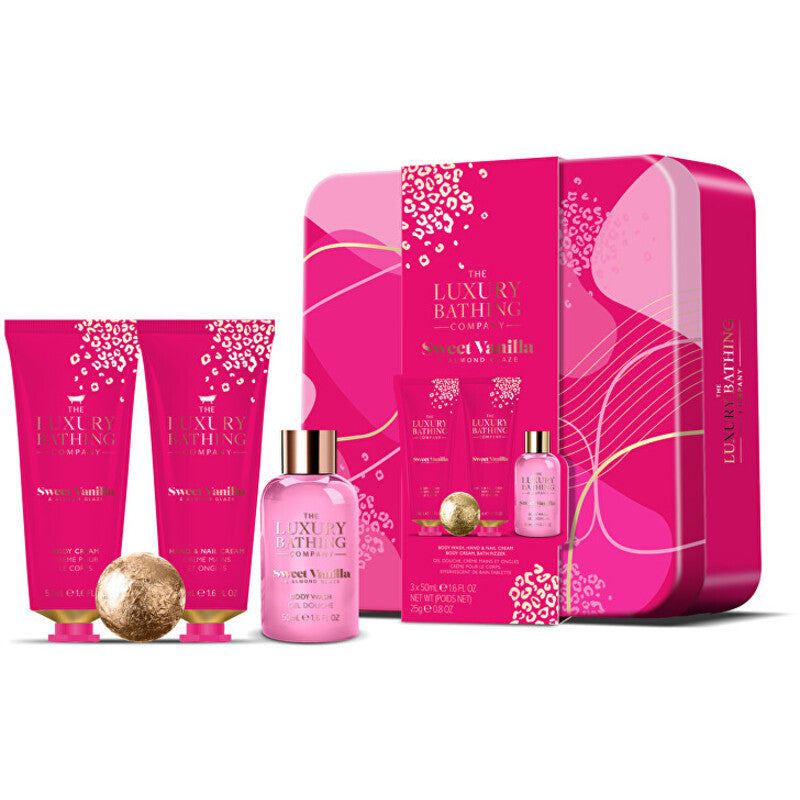 Grace Cole Body Care Set in a Tin (Vanilla & Almond)