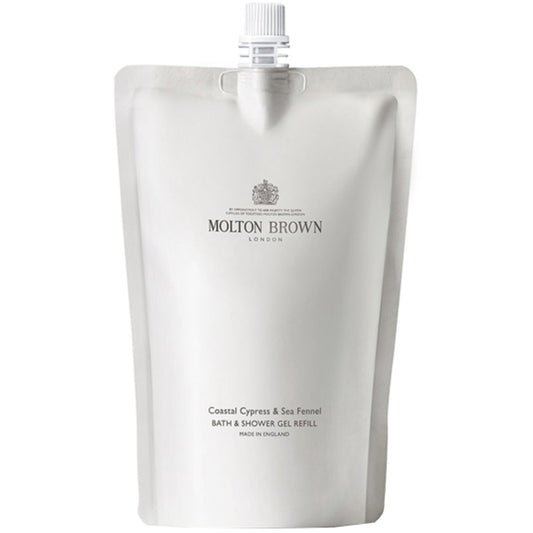 Molton Brown Coastal Cypress & Sea Fennel vonios ir dušo želė papildymas – dušo želė papildymas