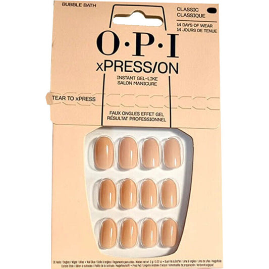 OPI xPRESS/ON Press On Nails - Gel Nails Bubble Bath