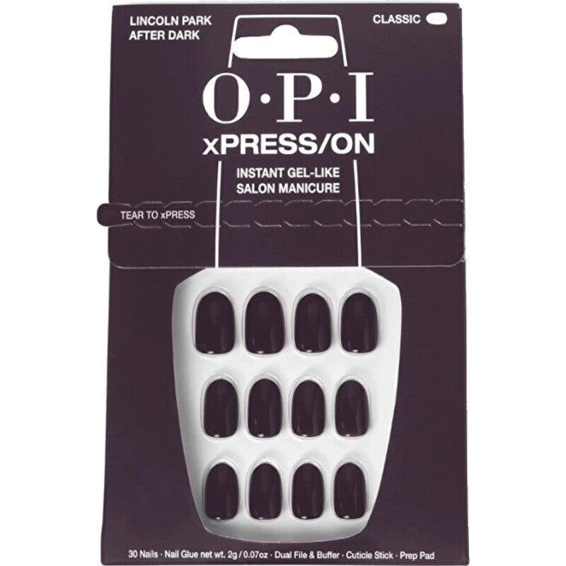 OPI xPRESS/ON Press On Nails - Gel Nails Lincoln Park After Dark