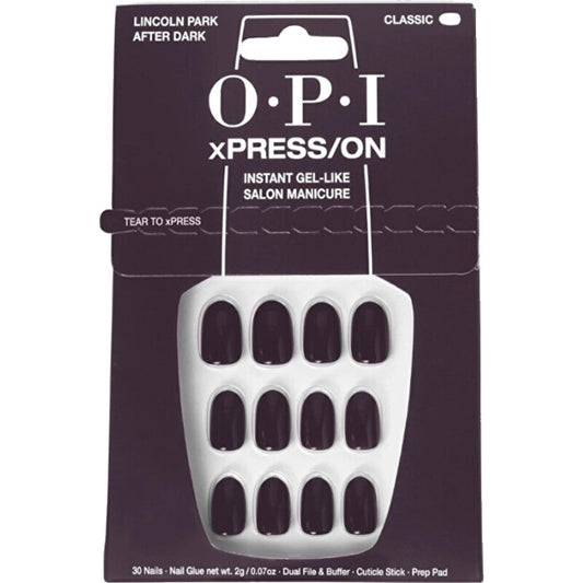 OPI xPRESS/ON Press On Nails - Gel Nails Lincoln Park After Dark
