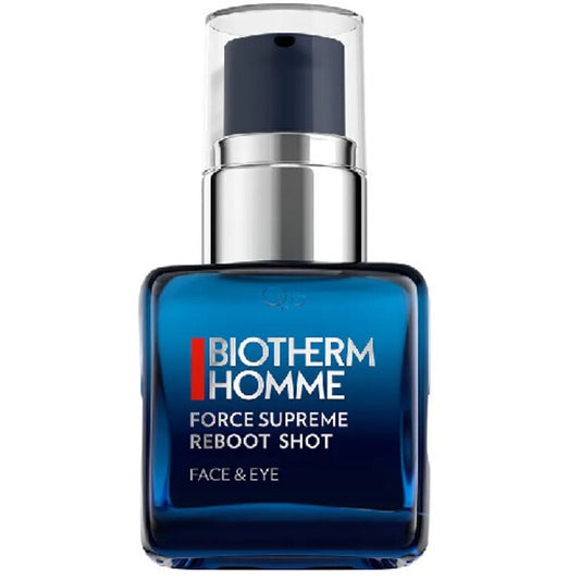 BIOTHERM „Homme Force Supreme Reboot Shot“ – atgaivinantis odos senėjimą stabdantis serumas