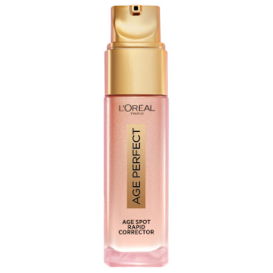 „L'Oréal Age Perfect Golden Age Age Spot Rapid Corrector“ – korekcinis serumas nuo pigmentinių dėmių.